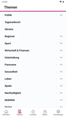 t-online.de android App screenshot 2